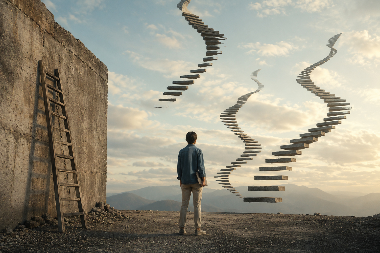 The Collapse of Linear Careers: Liberation From the Corporate Ladder — or Anxiety Dressed as Freedom?