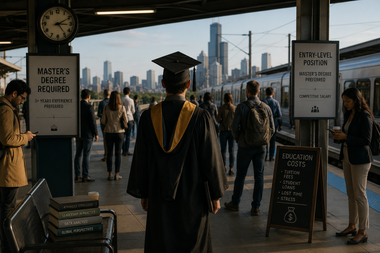 The Overcredentialed Generation: Are Master's Degrees the New High School Diplomas — and Who Pays the Price?