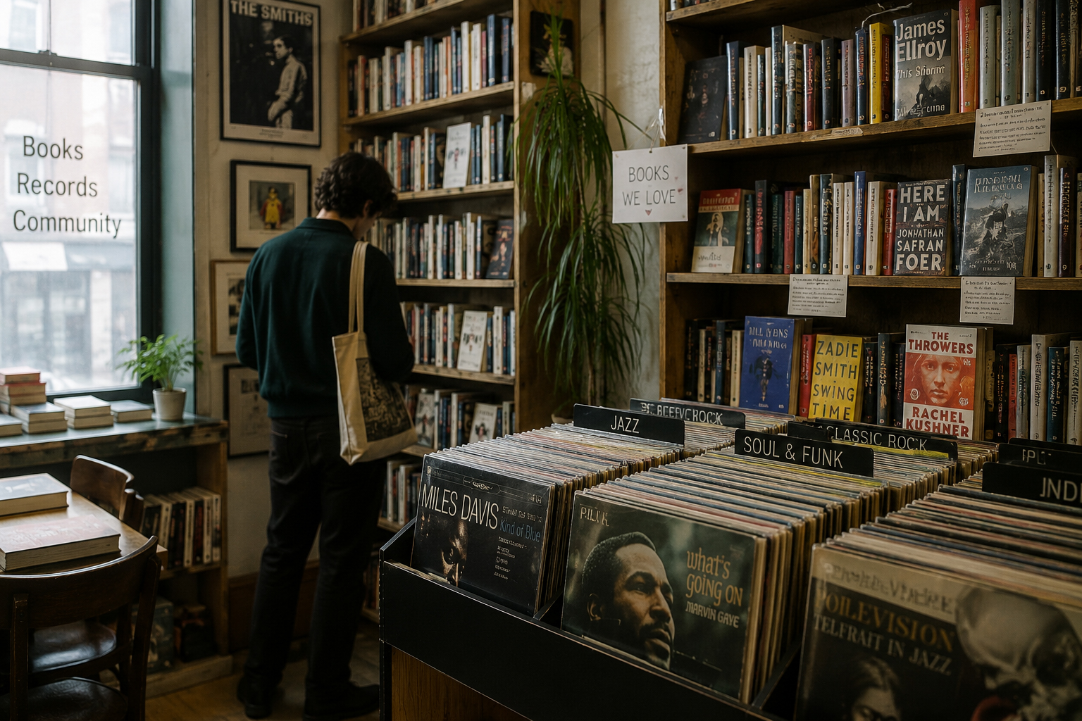 The Last Analog Spaces: Are Libraries, Record Stores, and Bookshops Sacred — or Simply Obsolete?