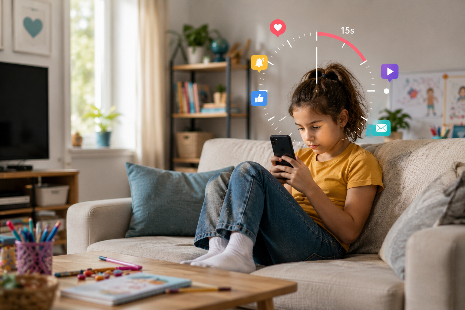 The Currency of Attention Spans: Are We Training Children to Think in Fifteen-Second Bursts?
