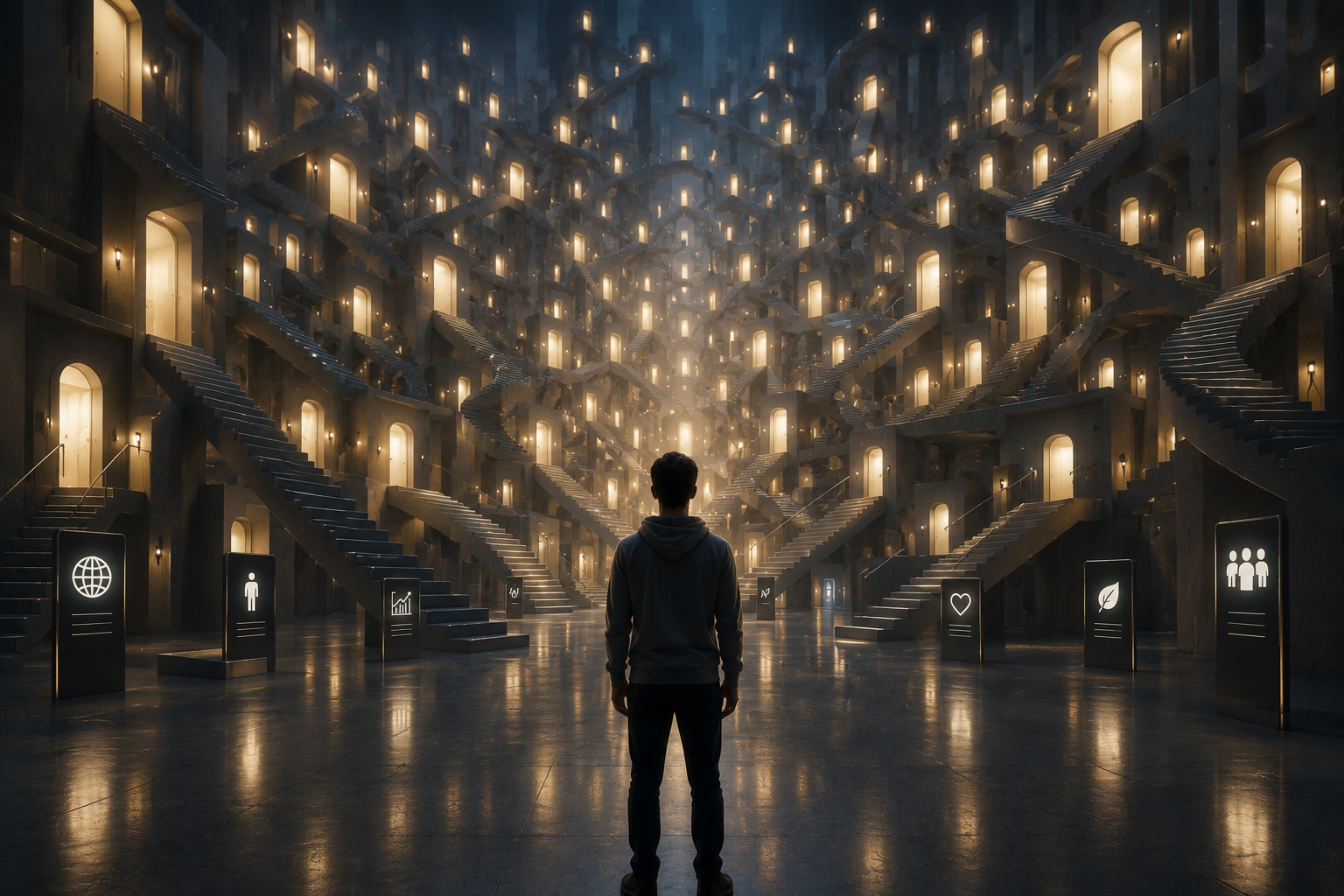 The Burden of Infinite Possibility: Has Too Much Freedom of Choice Become Its Own Kind of Prison?